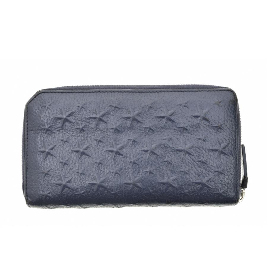 【JIMMYCHOO】フィリパ スター エンボス ジップ ラウンドウォレット財布 JIMMY CHOO（ジミーチュウ） フィリパ スター エンボス ジップ