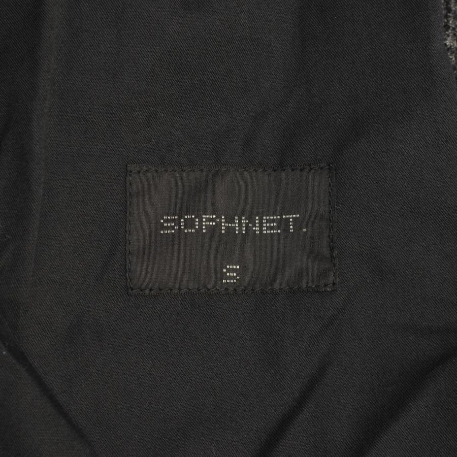 SOPH NET. / ソフネット SOPH-232008 MELANGE TWEED GUNCLUB CHECK 1TUCK WIDE TAPERED パンツ_4