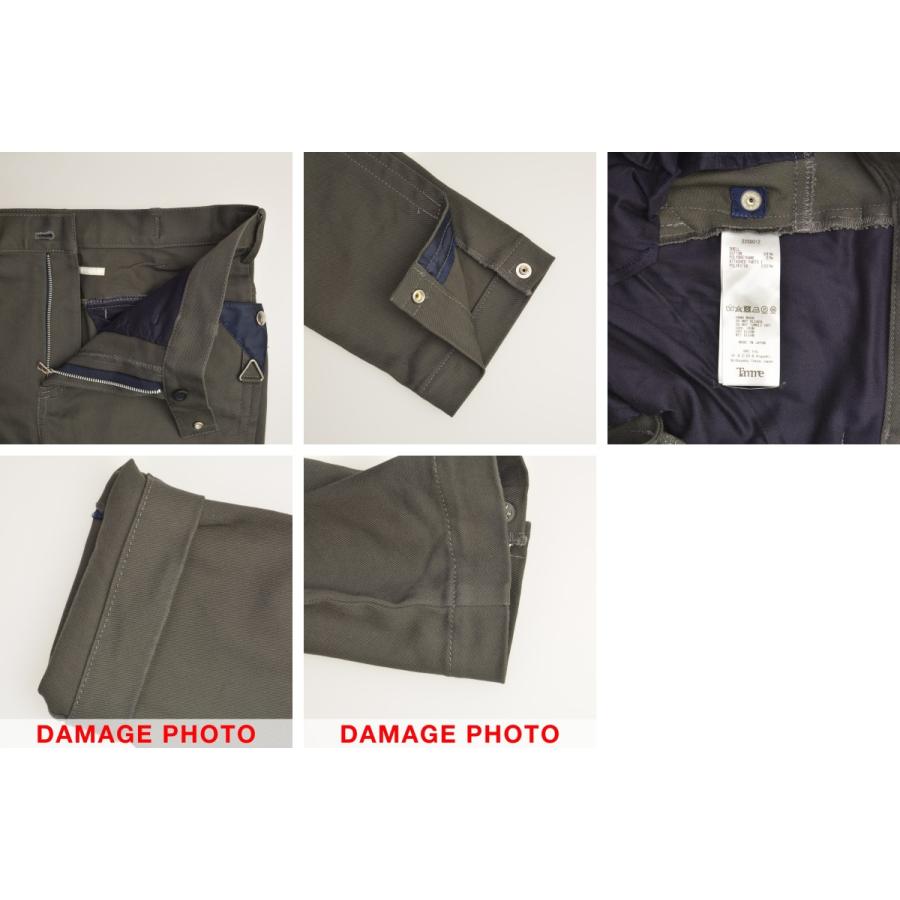 【Tamme】22S0012 B.D SLIM PANTS ストレッチ スリムパンツ Tamme / タム 22S0012 B.D SLIM PANTS ストレッチ スリム パンツ