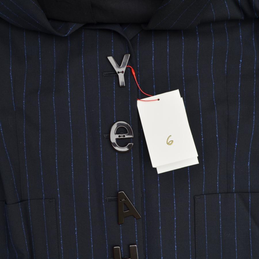 6 ROKU UNITED ARROWS / ロク 86222990266 NEP STRIPE JACKET ネップ