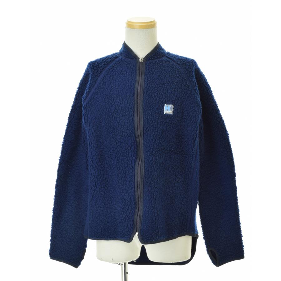 【HELLYHANSEN】〜80s ジップアップパイルフリースジャケット HELLY HANSEN（ヘリーハンセン） 〜80s ジップアップパイル フリース