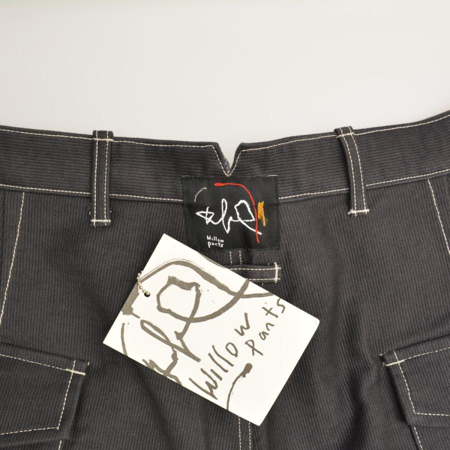 willow pants / ウィローパンツ P-001 太畝ピケ ベイカー パンツ
