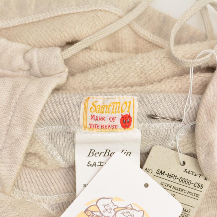 SAINT M×××××× × Berberjin / セントマイケル × ベルベルジン 25AW SM-HR1-0000-C55 BB_AFTER HOODED HOODIE 後付け スウェットパーカー_3