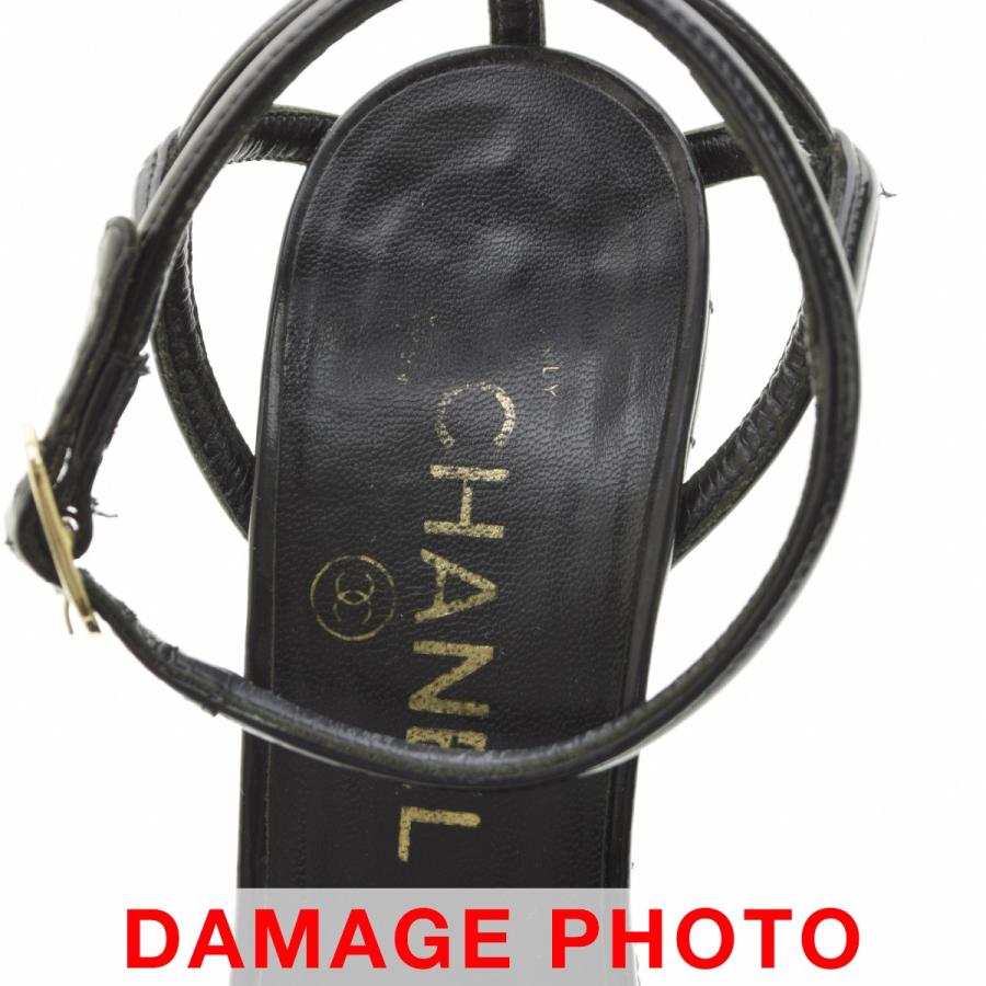 CHANEL（シャネル） ココマーク アンクルストラップ サンダル