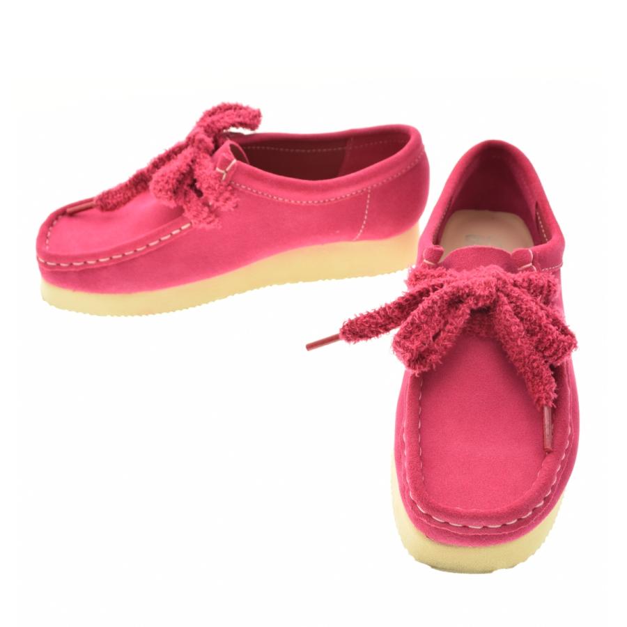 Clarks（クラークス） Wallabee 2604 Bright Pink ワラビー ブライト