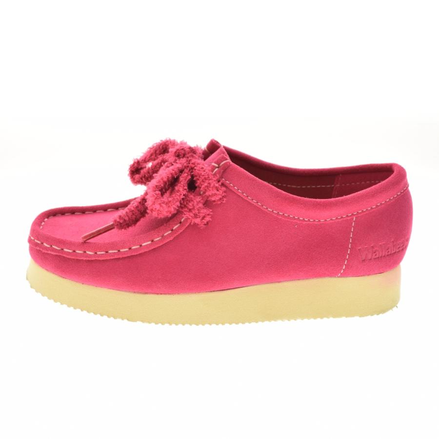 Clarks（クラークス） Wallabee 2604 Bright Pink ワラビー ブライト