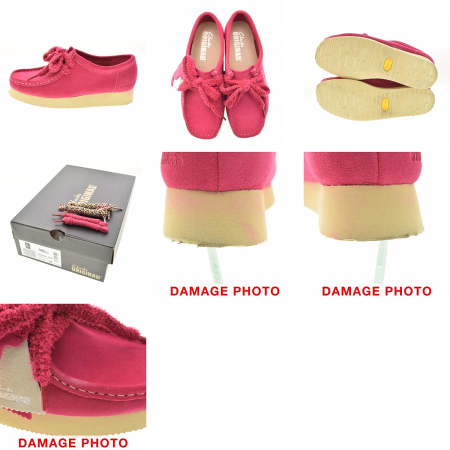 Clarks（クラークス） Wallabee 2604 Bright Pink ワラビー ブライト