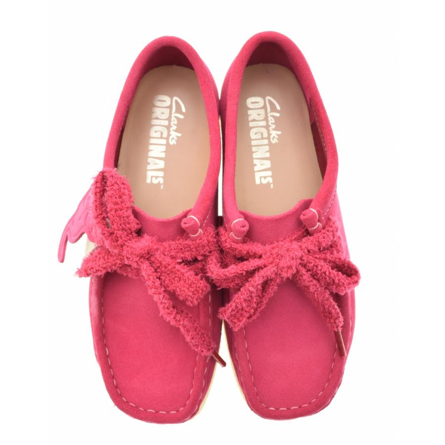 Clarks（クラークス） Wallabee 2604 Bright Pink ワラビー ブライト