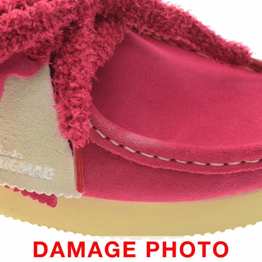 Clarks（クラークス） Wallabee 2604 Bright Pink ワラビー ブライト