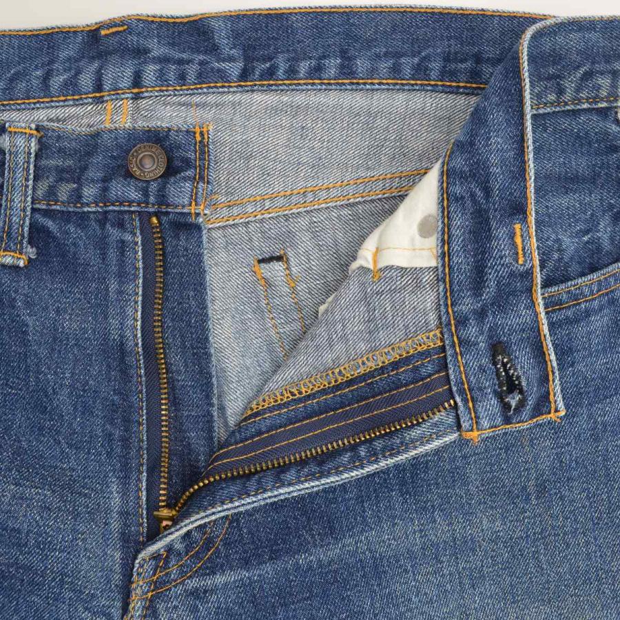 【DENIME】セルビッチ ジッパーフライデニムパンツ Denime（ドゥニーム） セルビッチ ジッパーフライ デニムパンツ