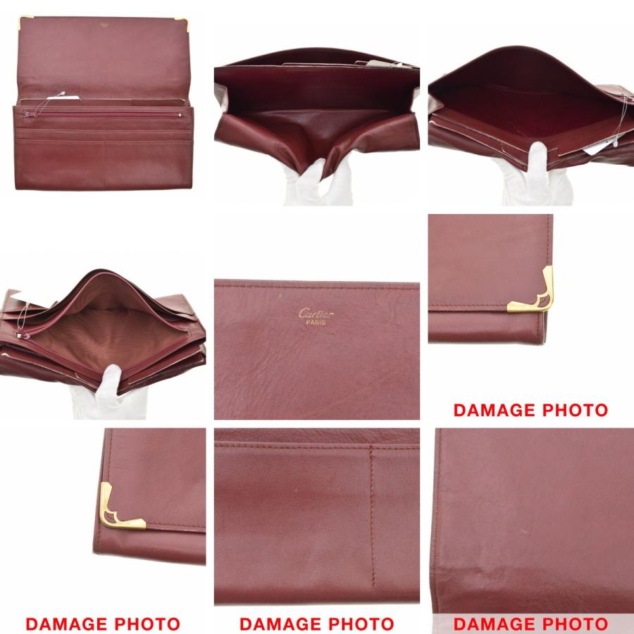 Cartier（カルティエ） マストライン レザー クラッチ バッグ