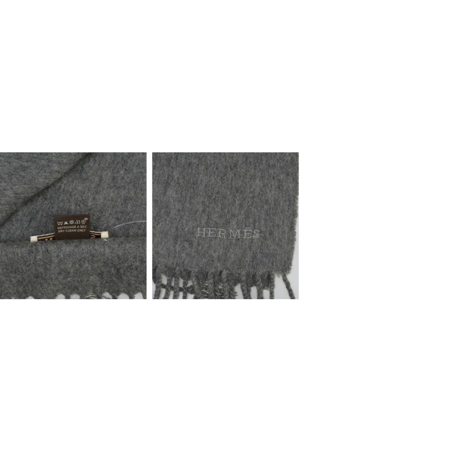 【HERMES】スコットランド製 カシミヤマフラー HERMES（エルメス） スコットランド製 カシミヤ マフラー : ブランド