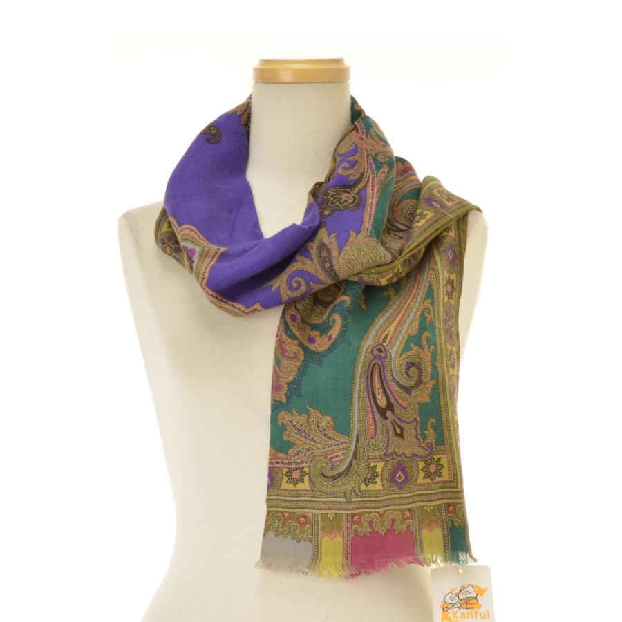 ETRO（エトロ） ペイズリー マフラー ストール : ブランド古着の買取