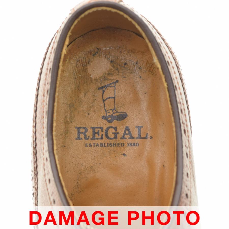 REGAL / リーガル ウイングチップ レザーシューズ