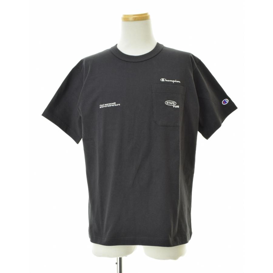トップス WTAPS ACDEMY SS CHAMPION BLACK L WTAPS x Champion 