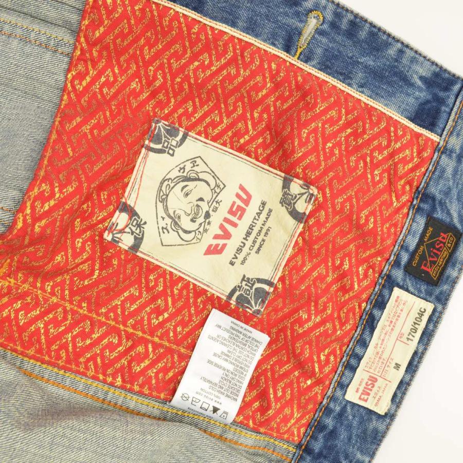 EVISU / エヴィス & Seagull カモメアップリケ デニムチャイナ デニム