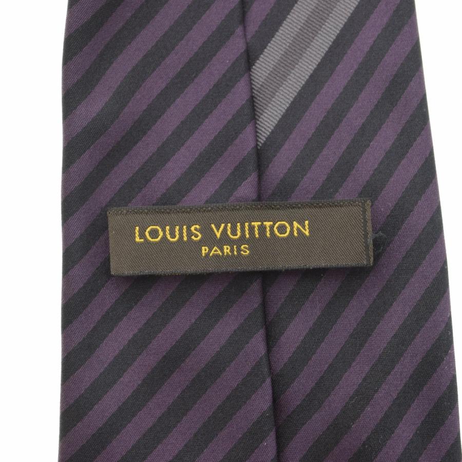 LOUIS VUITTON（ルイ・ヴィトン） ストライプ ネクタイ : ブランド古着