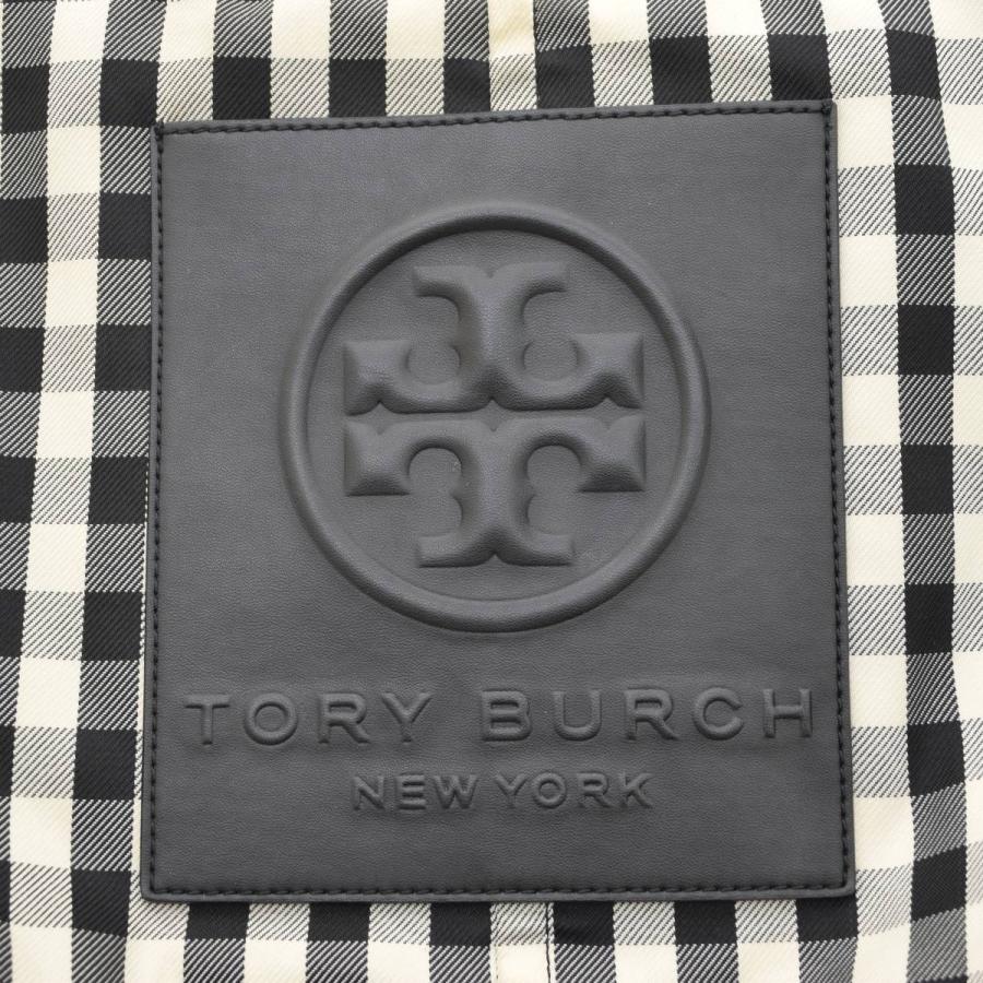 TORY BURCH（トリーバーチ） PIPER GINGHAM SMALL SQUARE TOTE 