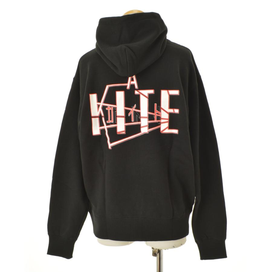 KUDAN × A KITE / クダン × アカイト ラップ プルオーバー スウェットパーカーの画像
