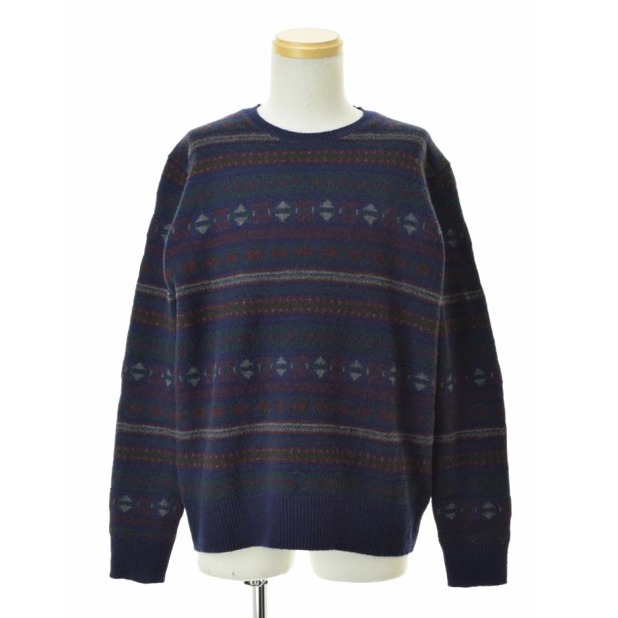 【POLORALPHLAUREN】ウールカシミヤ ジャガード ノルディック クルー長袖ニットセーター POLO RALPH LAUREN（ポロ・ラルフローレン） POLO RALPH LAUREN / ポロ