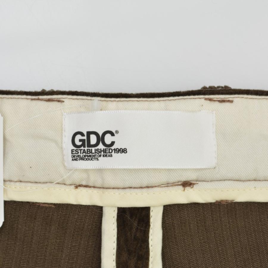 GDC GDC / ジーディーシー GD0256 corduroy Two tuck straight pants