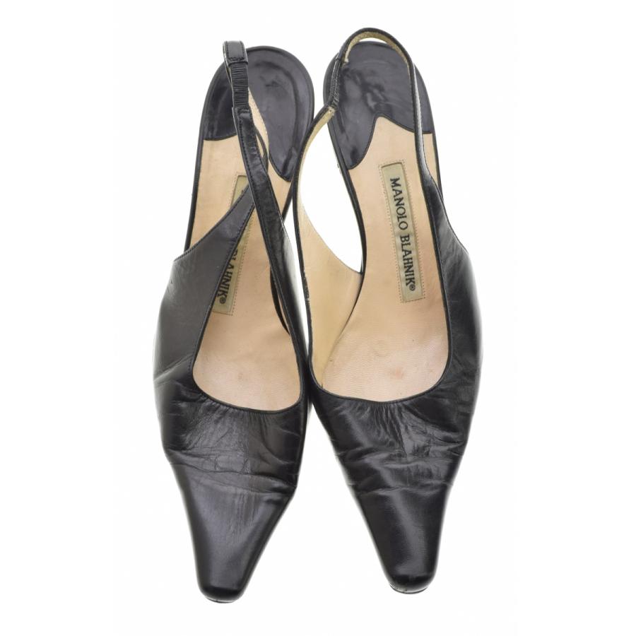 MANOLO BLAHNIK / マノロブラニク バックストラップ パンプス_4
