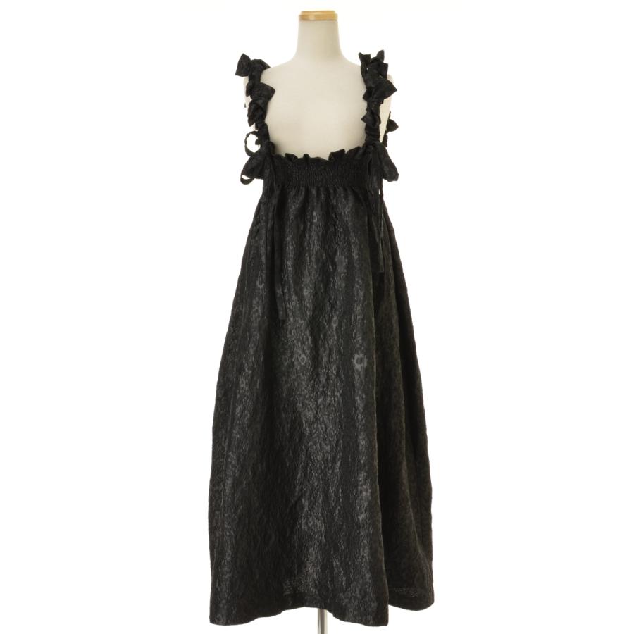 BiBiy. / ビビィ B20-SK016BKF MIMI RIBBON SKIRTマキシ キャミソール