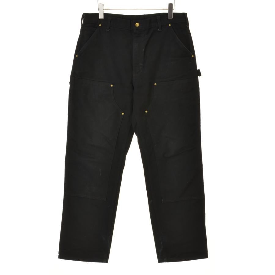 Carhartt カーハート　 ダブルニー B01 BLK USA製 Carhartt（カーハート） USA製 B01 BLK ダブルニー ダック パンツ