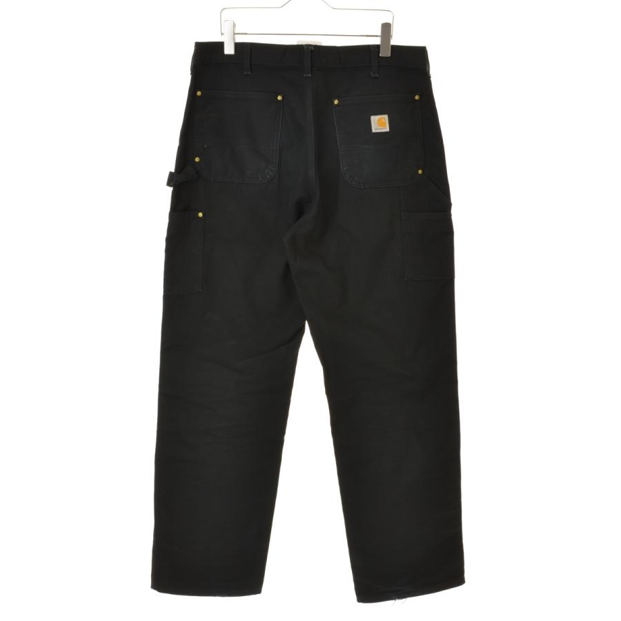 USA製 Carhartt ダブルニー パンツ B01 BLK Carhartt（カーハート） USA製 B01 BLK ダブルニー ダック パンツ
