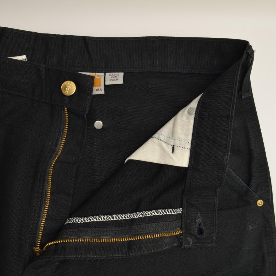 Carhartt（カーハート） USA製 B01 BLK ダブルニー ダック パンツ