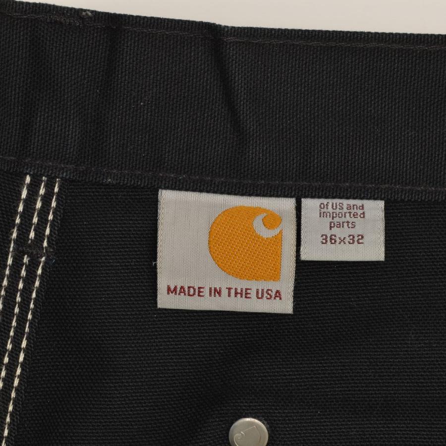 Carhartt（カーハート） USA製 B01 BLK ダブルニー ダック パンツ