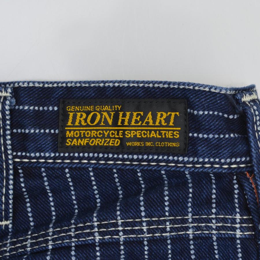 IRON HEART（アイアンハート） 814 12ozウォバッシュ ストライプ