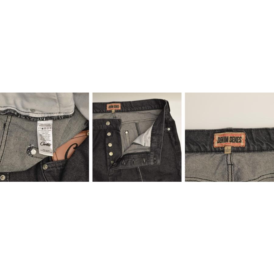 ^*^様 Corteiz C-Star ハーフパンツ デニムショートパンツ　L Corteiz / コーティーズ CRTZ_1194 C-Star Denim Shorts C-スター