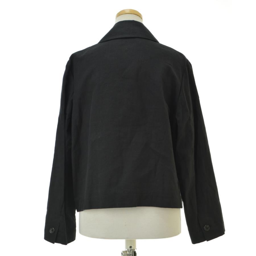 MHL. マーガレットハウエル コットンツイル ノーカラー 中綿 ジャケット MARGARET HOWELL（マーガレットハウエル） 22SS 578-2120003 LINEN