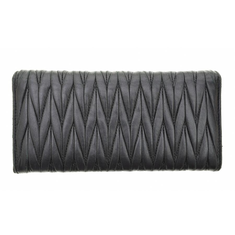 【MIUMIU】5MH109 クリスタル マテラッセ財布 miu miu（ミュウミュウ） 5MH109 クリスタル マテラッセ 財布