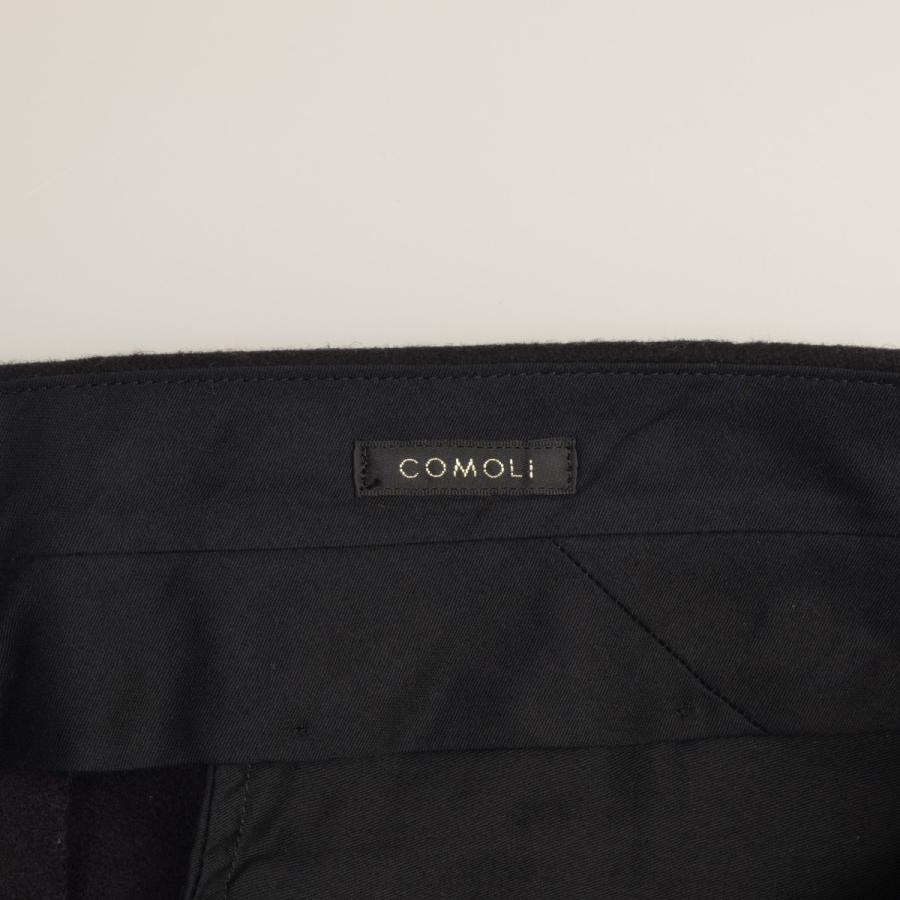 COMOLI / コモリ 24AW A03-03019 LIGHT MELTON PIPED STEM PANTS