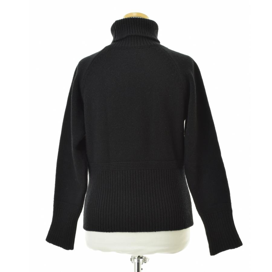 PATOU / パトゥ 24AW 24A-KN193-8064 ロゴ タートルネック 長袖ニットセーターの画像