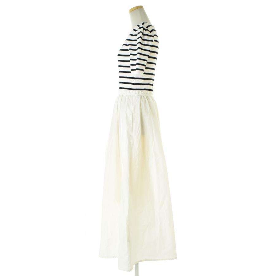BORDERS at BALCONY / ボーダーズアットバルコニー BD2511-1K-18 KNIT CONBINATION DRESS ニットコンビネーション ドレス 半袖ワンピース_2