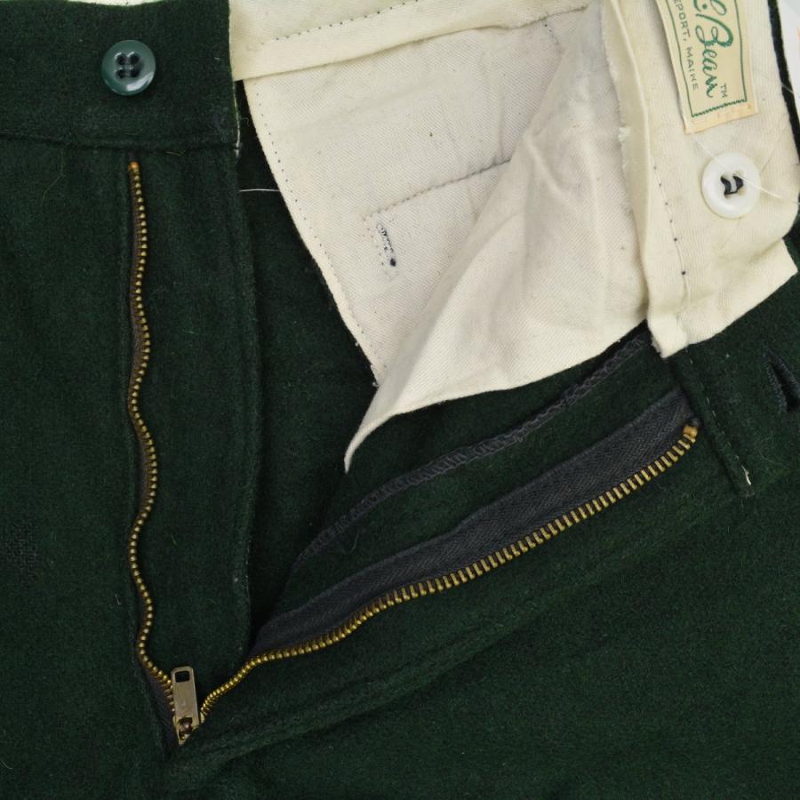 L.L.Bean（エルエルビーン） 70s 筆記体タグ トラウザー ウールパンツ