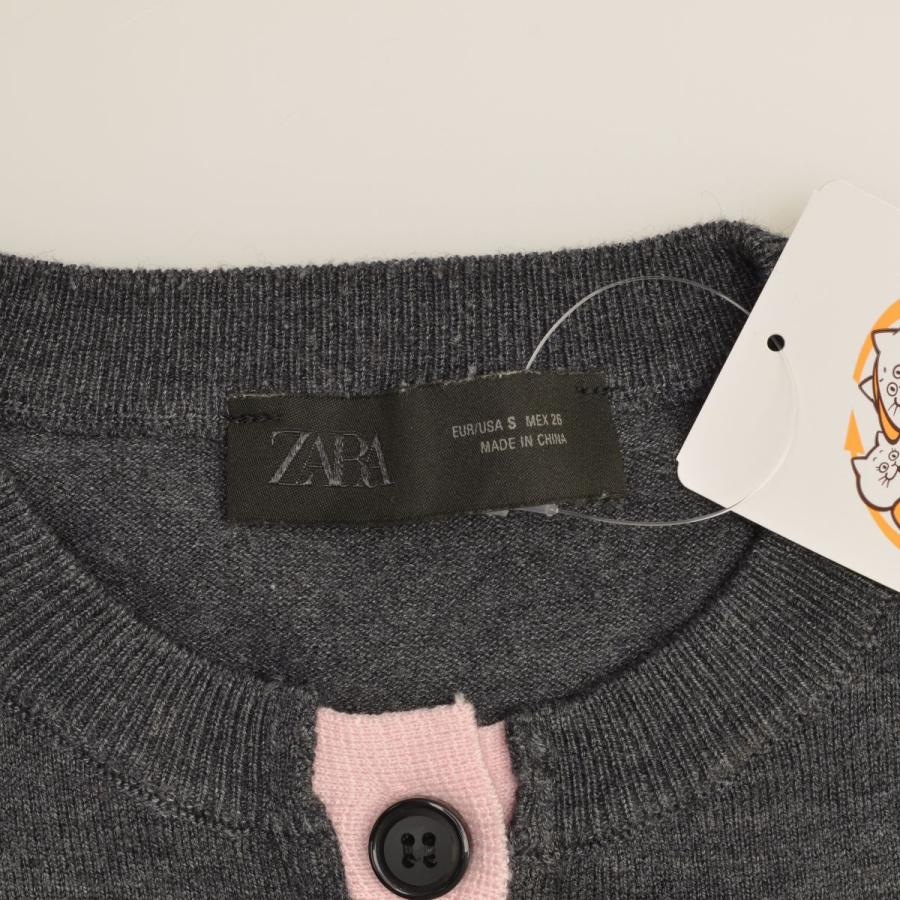 ZARA（ザラ） 3581/005/803 コンビニット 長袖カーディガン : ブランド