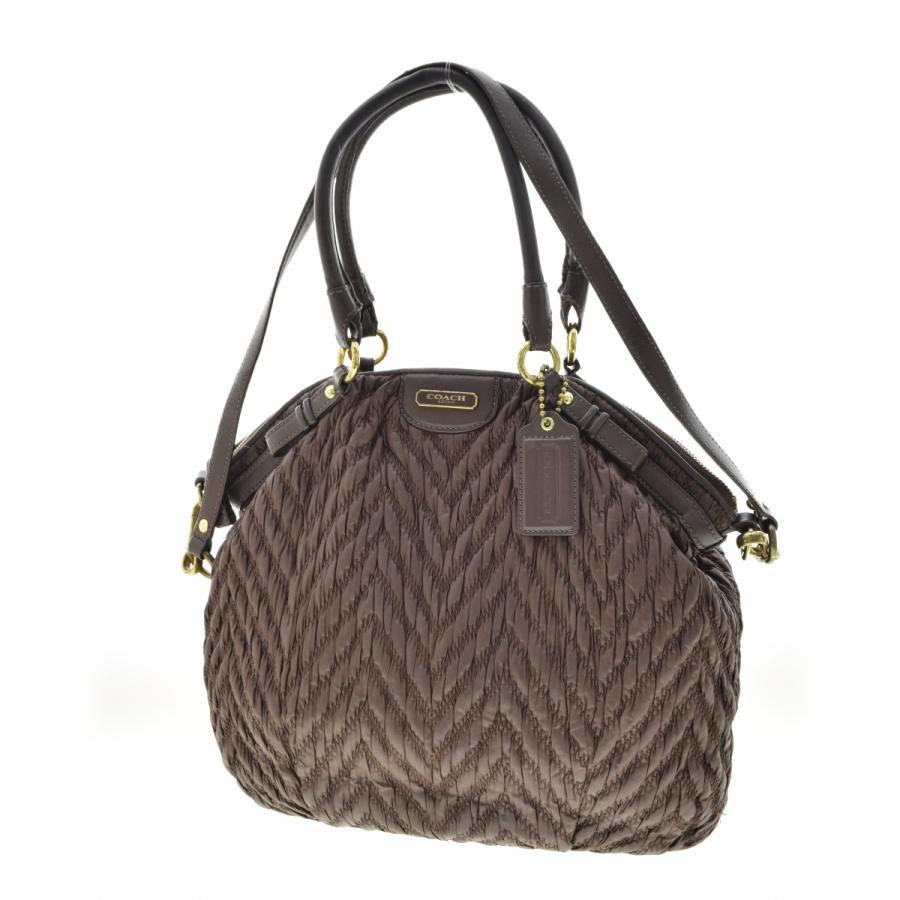 ​【美品】COACH コーチ 2WAY ショルダー マディソン 茶 F18634 COACH（コーチ） F18634 2WAY マディソン ショルダーバッグ : ブランド