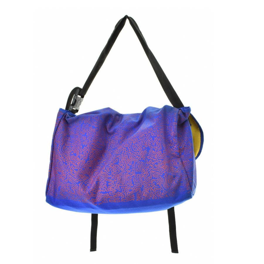キースヘリング　メッセンジャーバッグ　レア Keith Haring / キースヘリング 90s メッセンジャー ショルダーバッグ