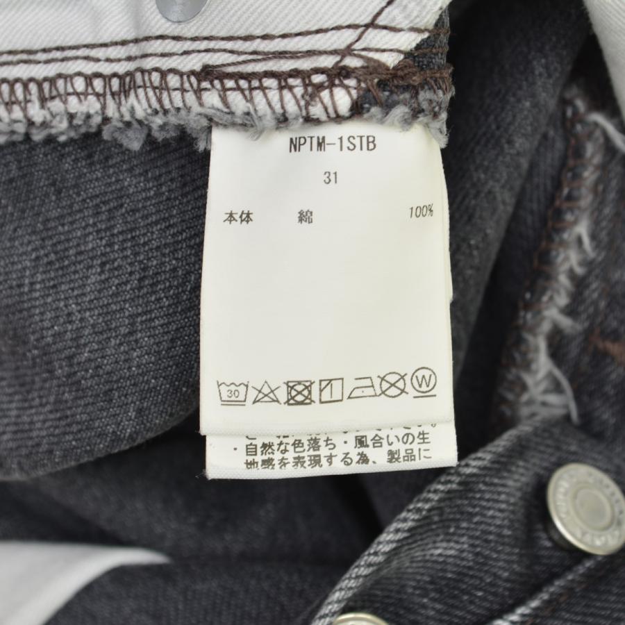 CIOTA / シオタ NPTM-1STB ブラック スビンコットン 13,5oz ストレート