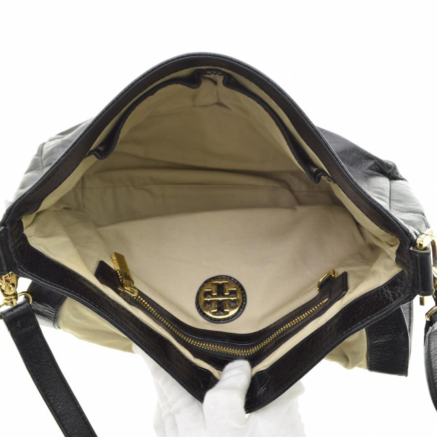 TORY BURCH（トリーバーチ） ターンロック レザー ショルダーバッグ