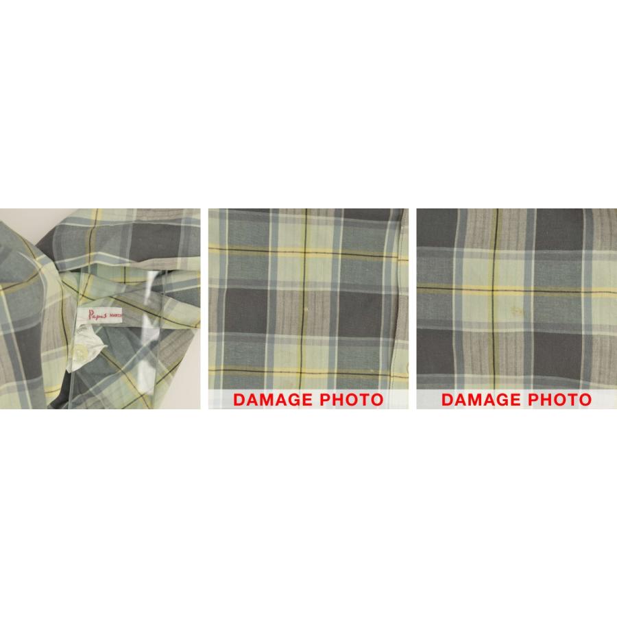 PAPAS / パパス maniere de heming チェック 長袖シャツ : ブランド