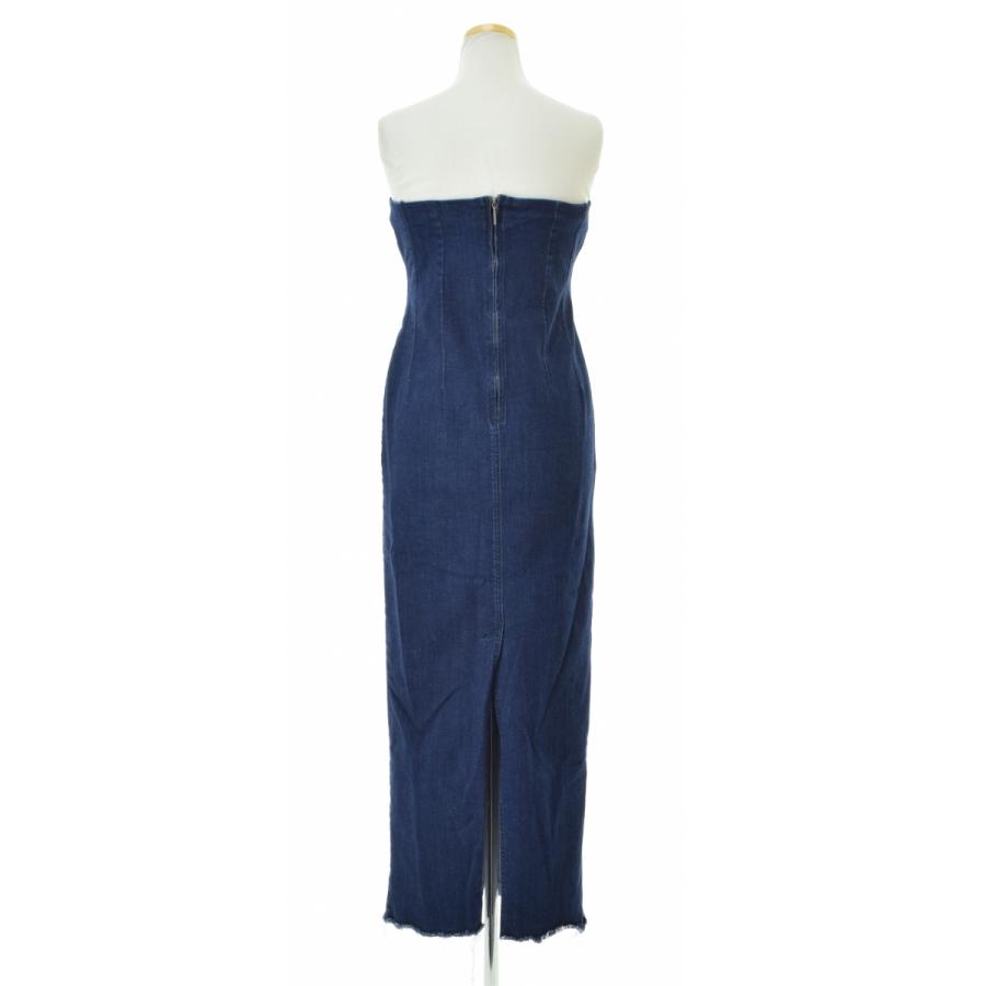 ZARA（ザラ） 1934/255/407 デニムマキシ ベアワンピース : ブランド
