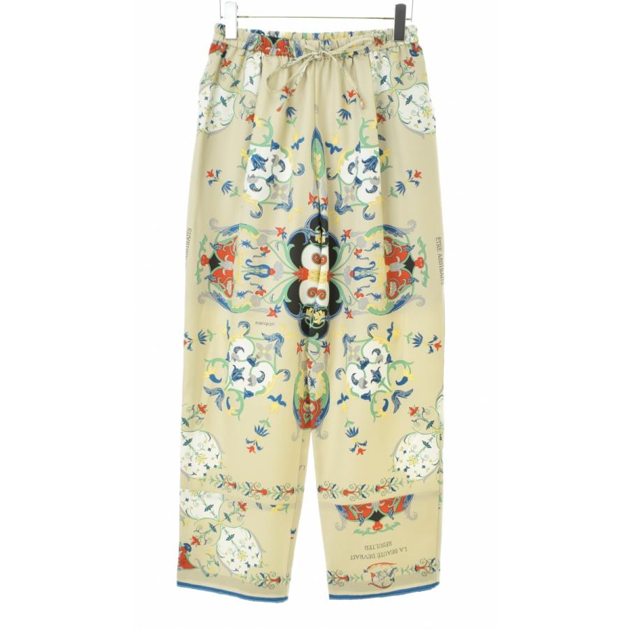 【美品】マニプリ manipuri スカーフ柄パンツ manipuri / マニプリ スカーフイージー パンツ : ブランド古着の買取