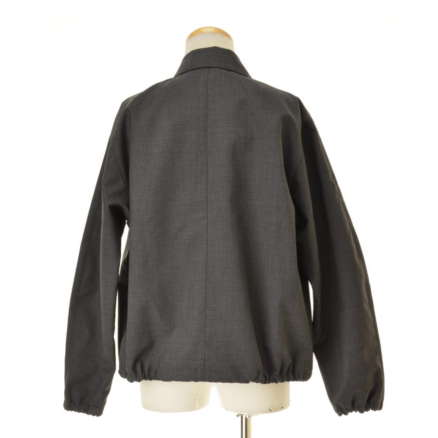 AURALEE / オーラリー 26SS A26SB02WB BONDED TROPICAL WOOL ZIP BLOUSON ウールジャケットの画像