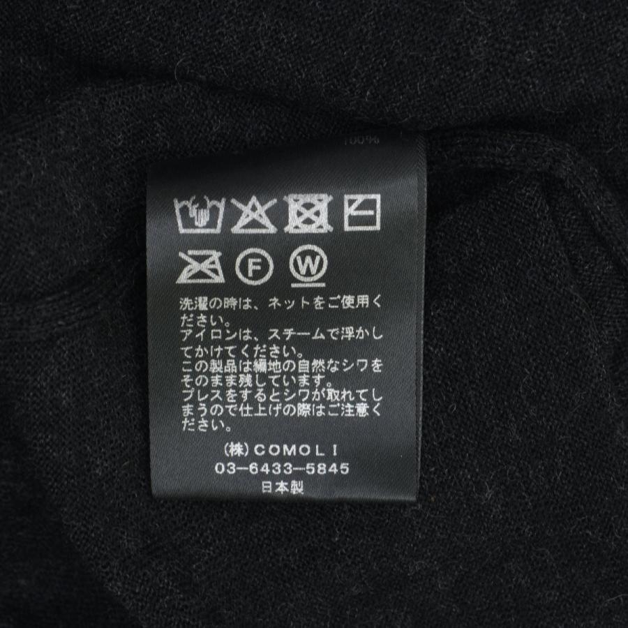 COMOLI / コモリ 25AW C03-06010 ウール クルーネックニット 長袖