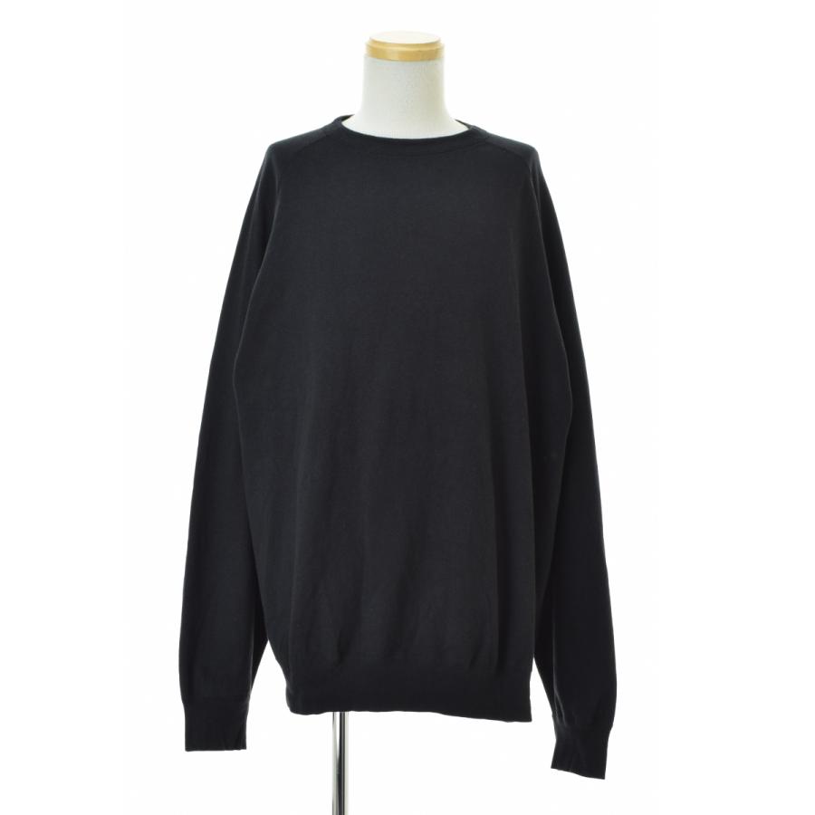 【COMOLI】25SS B01-05013 LWコットン裏毛 クルーネック長袖スウェット COMOLI / コモリ 25SS B01-05013 LWコットン裏毛 クルーネック 長袖